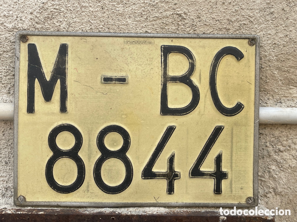 Coches y motocicletas: Matr&iacute;cula antigua - Foto 2
