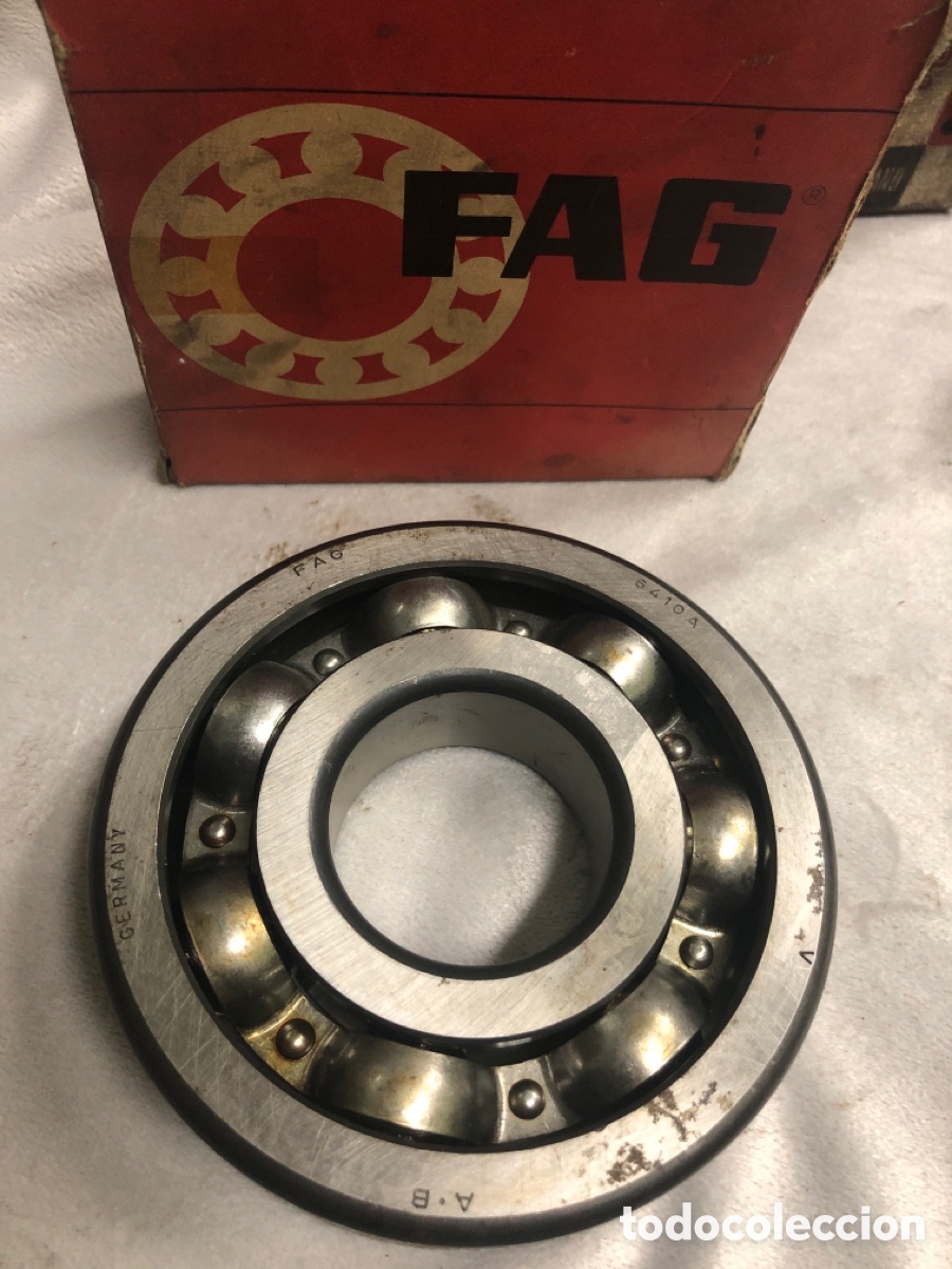 Automobili e Motociclette: COJINETE -FAG 6410 medida exterior 130 mm - 49,5 mm interior-grueso 31 mm