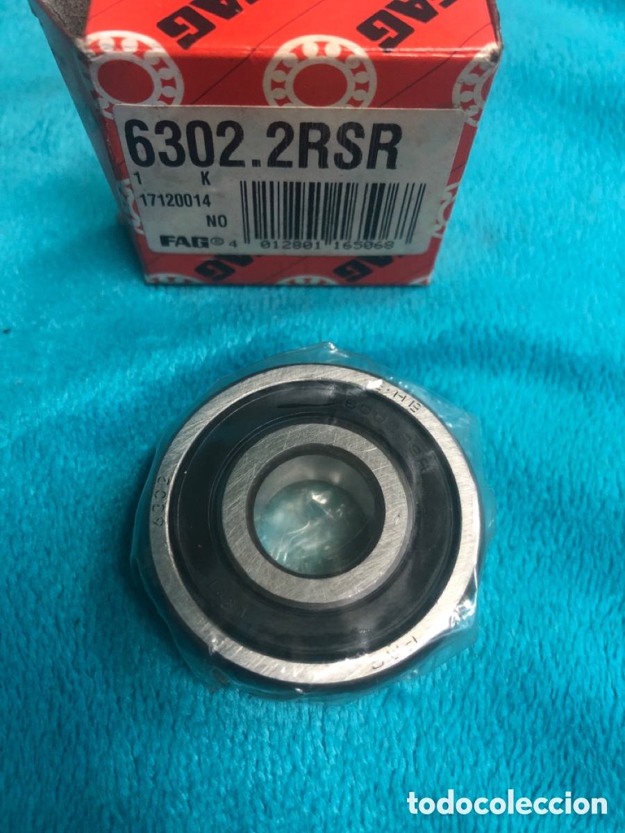 Automobili e Motociclette: RODAMIENTO- FAG 6302.2RSR- 42x15x13