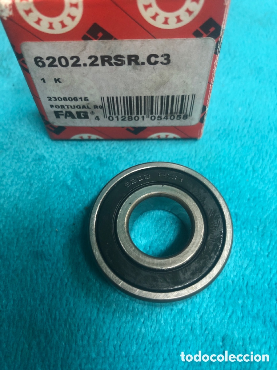 Automobili e Motociclette: RODAMIENTO- FAG 6202,2RSR .C3 ( 35x15x11 mm )