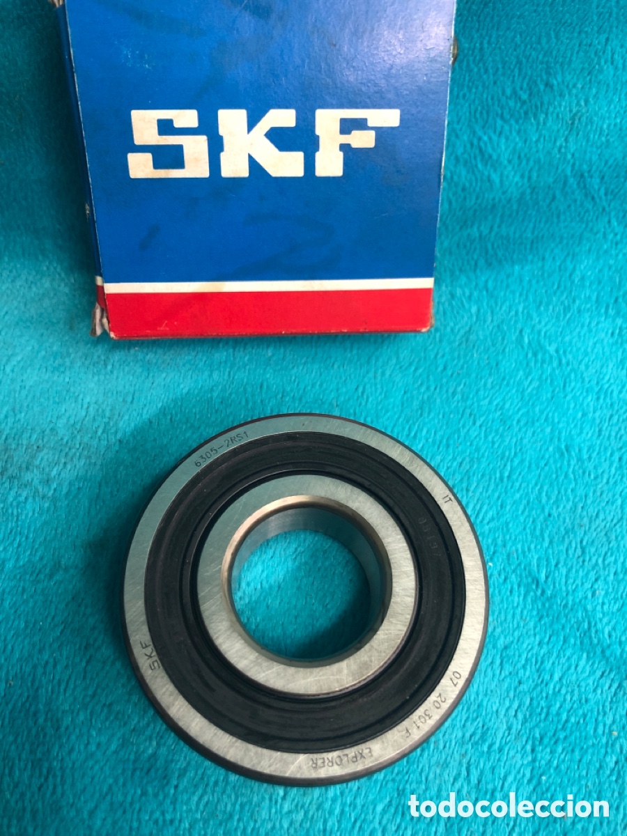 Automobili e Motociclette: RODAMIENTO- SKF 6305-2RS1 ( di&aacute;metro exterior 62 mm- Interior 25 mm- ancho 17 mm )