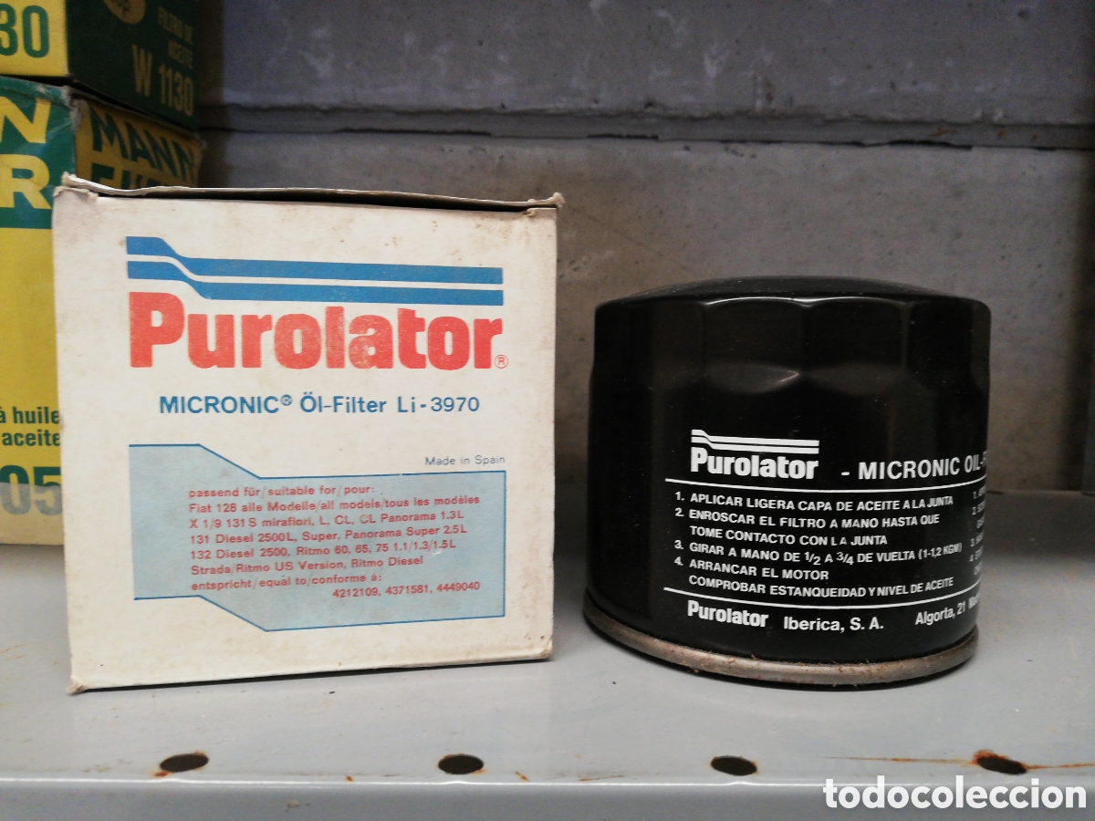 Automobili e Motociclette: Filtro aceite Seat 131 Sofim y Ritmo Diesel