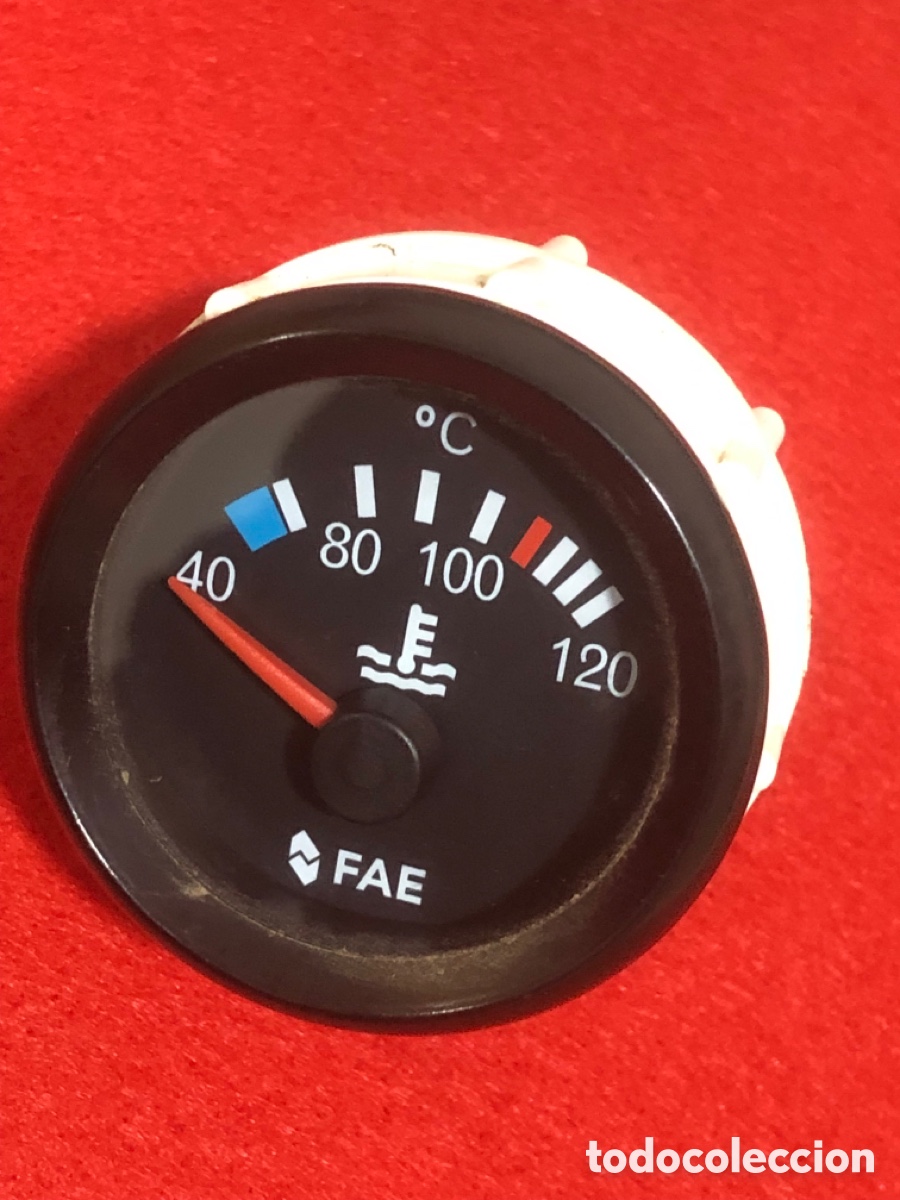 Coches y Motocicletas: RELOJ DE TEMPERATURA LAND ROVER MILITAR 24 V