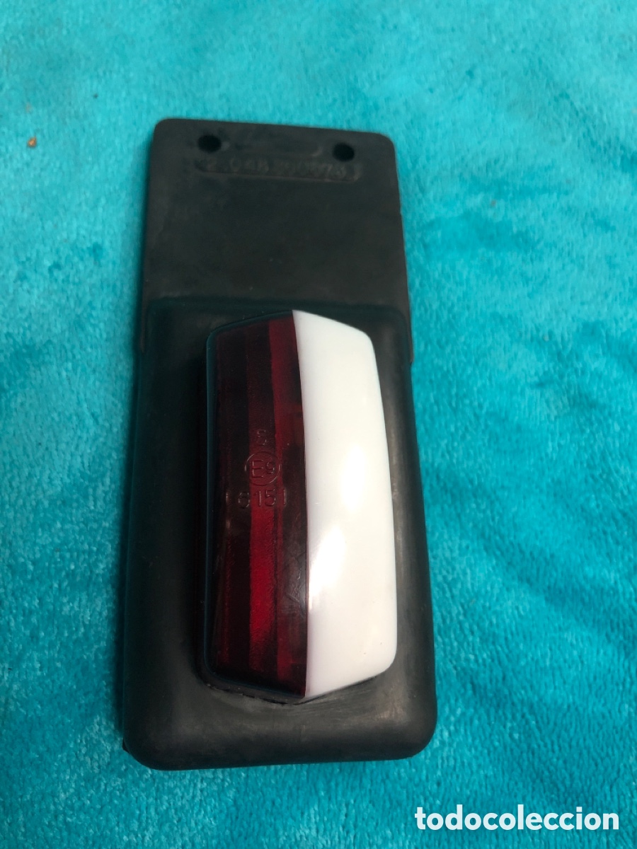 Automobili e Motociclette: PILOTO SE&Ntilde;ALIZACI&Oacute;N LATERAL BLANCO Y ROJO- YORKA 0126901065