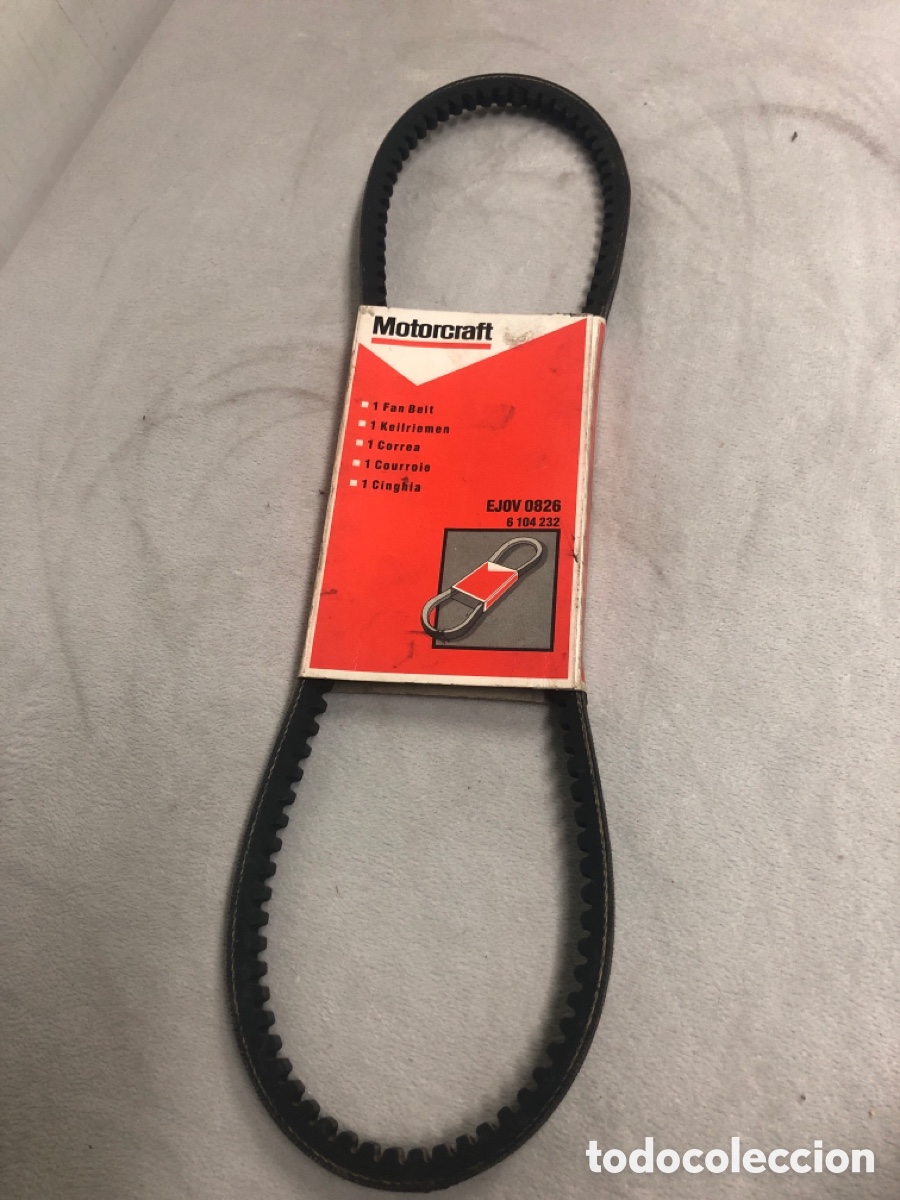Autos und Motorr&auml;der: CORREA ALTERNADOR- MOTORCRAFT 6104232 ( FORD ESCORT-ORION 1,1- 1,3 OHV del 83 al 88 )