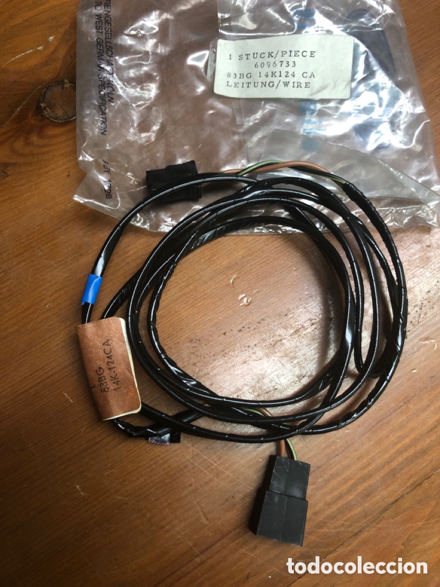 Autos und Motorr&auml;der: RAMAL DE CABLES MOTOR LIMPIAPARABRISAS DELANTERO,CABLE DE ENLACE-6096733 ( FORD SIERRA 82-86 )