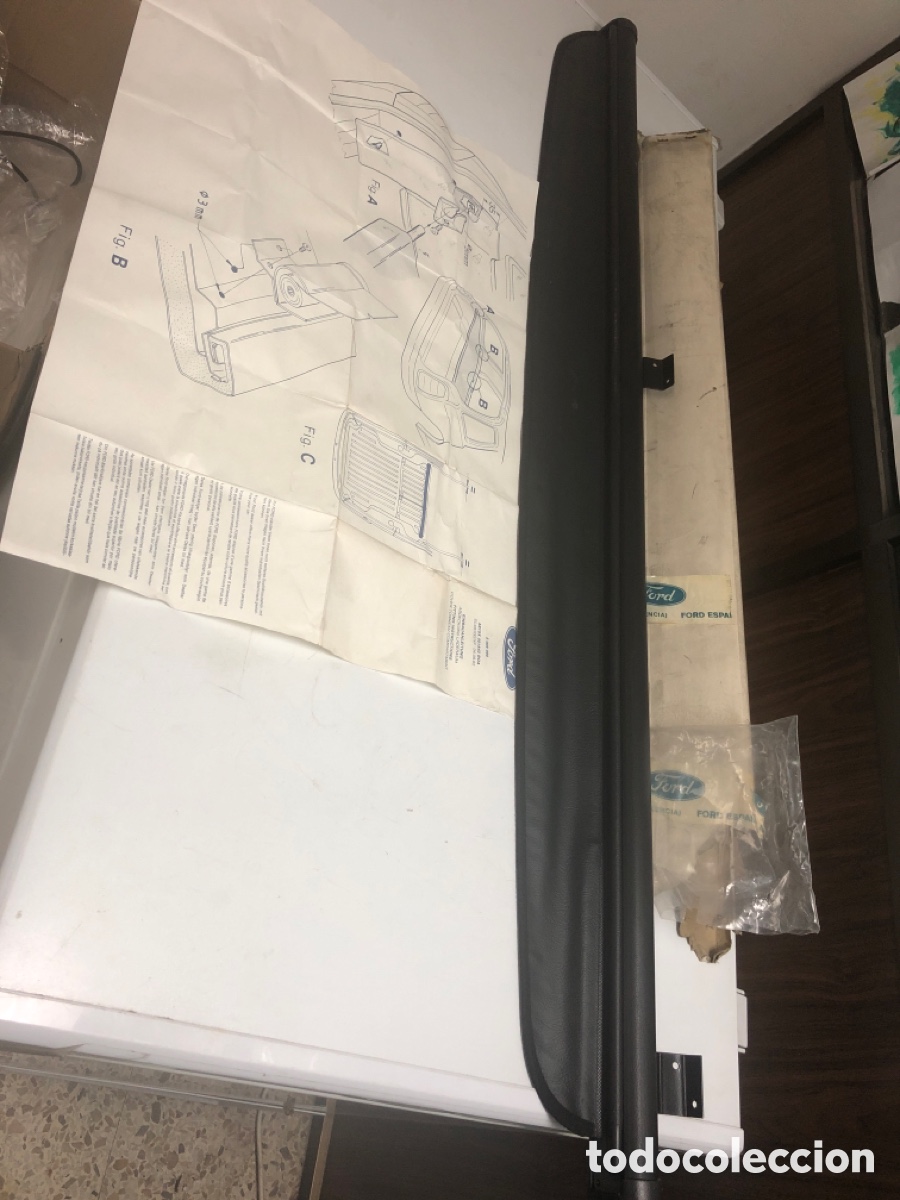 Automobili e Motociclette: CUBRE MALETERO-FORD 5009090 -95cm, largo total con soporte incluido-ancho total del soporte 128 cm )