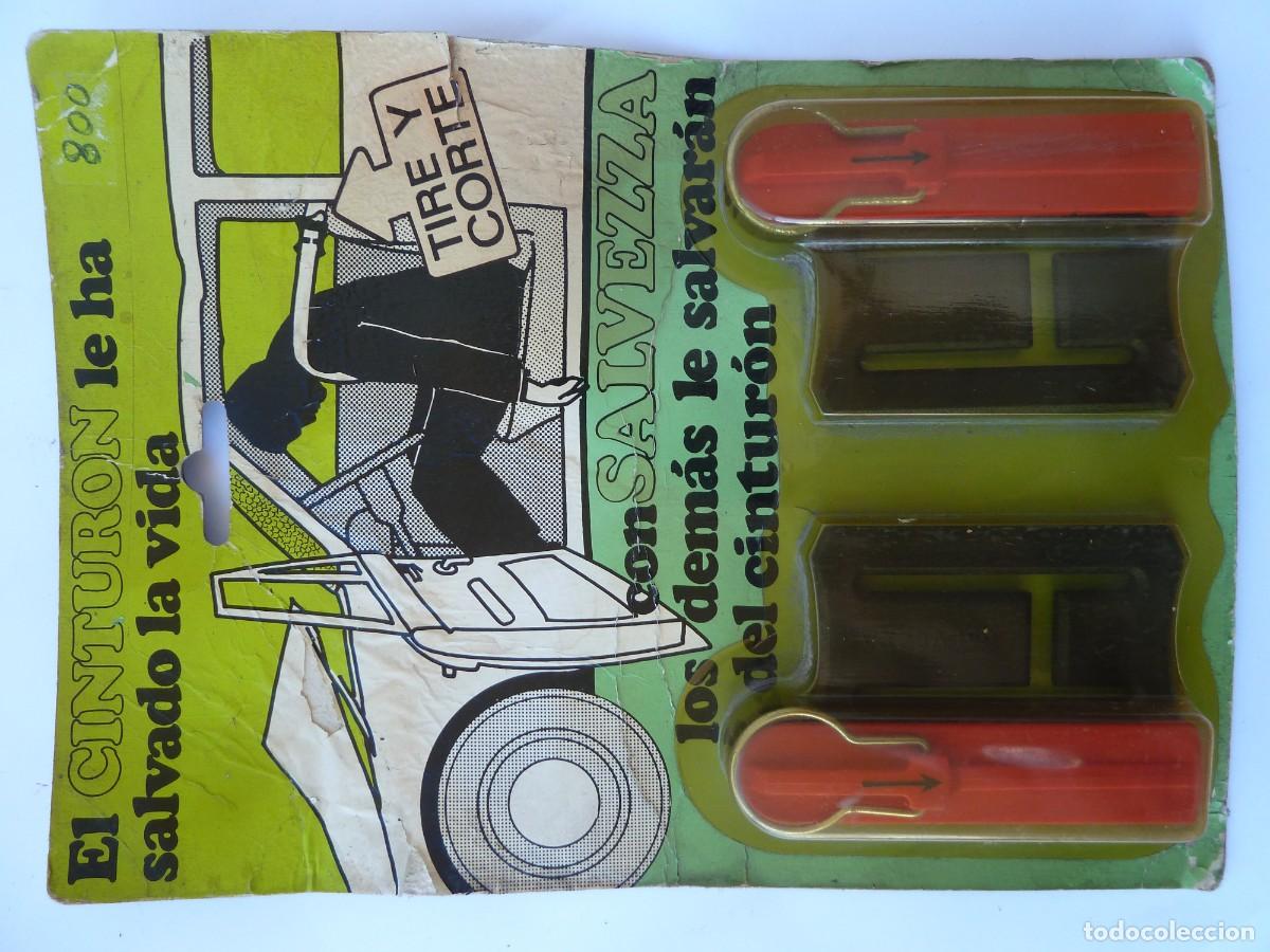 Autos und Motorr&auml;der: ANTIGUO RETENEDOR&middot;BLOQUEO/TOPE DE CINTURON DE SEGURIDAD(2)-SALVEZZA--REC.NUEVO