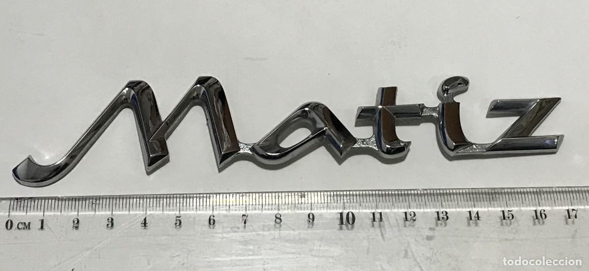 Coches y Motocicletas: ANAGRAMA AC0013 CHEVROLET, MATIZ, 17 CMS - ANAGRAMAS