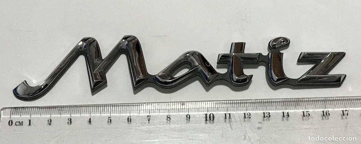 Coches y Motocicletas: ANAGRAMA AC0014 CHEVROLET, MATIZ, 17 CMS - ANAGRAMAS