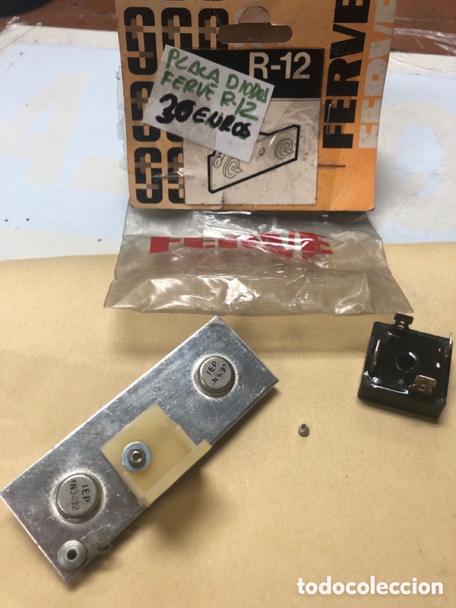 Autos und Motorr&auml;der: PLACA DIODOS FERVE -R 12- CARGADOR F-25 )
