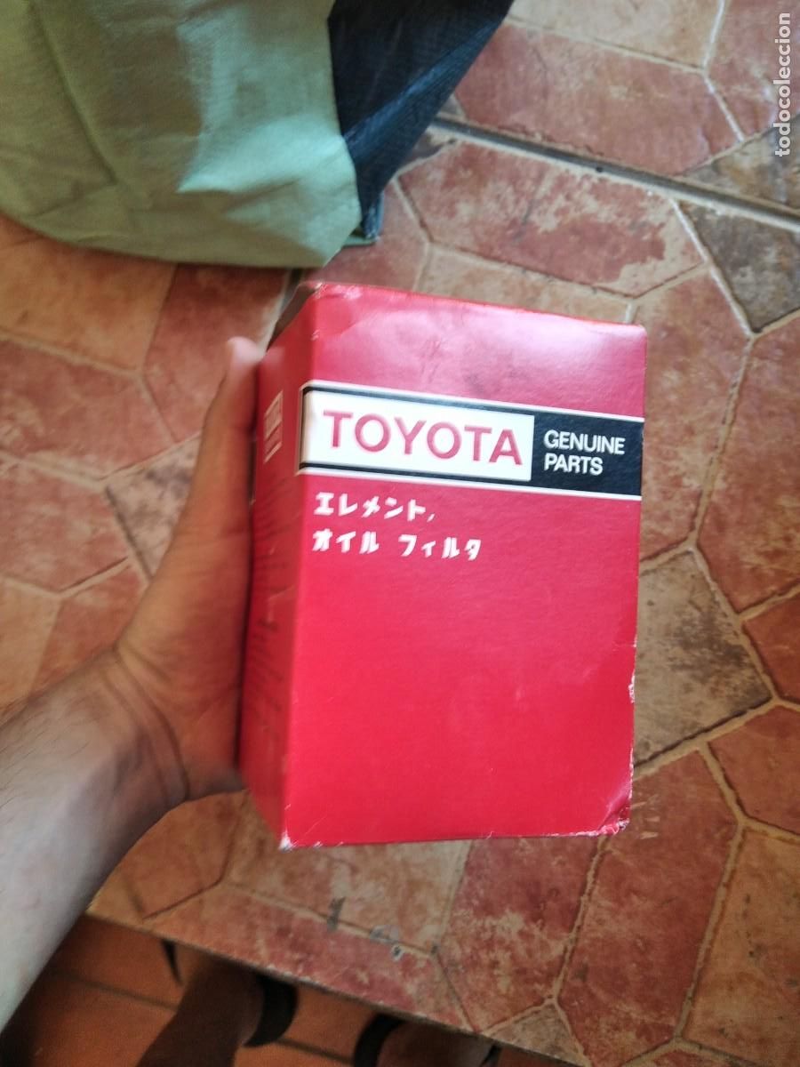 Autos und Motorr&auml;der: Antiguo recambio original Toyota Land Cruiser J7 Filtro de Aceite
