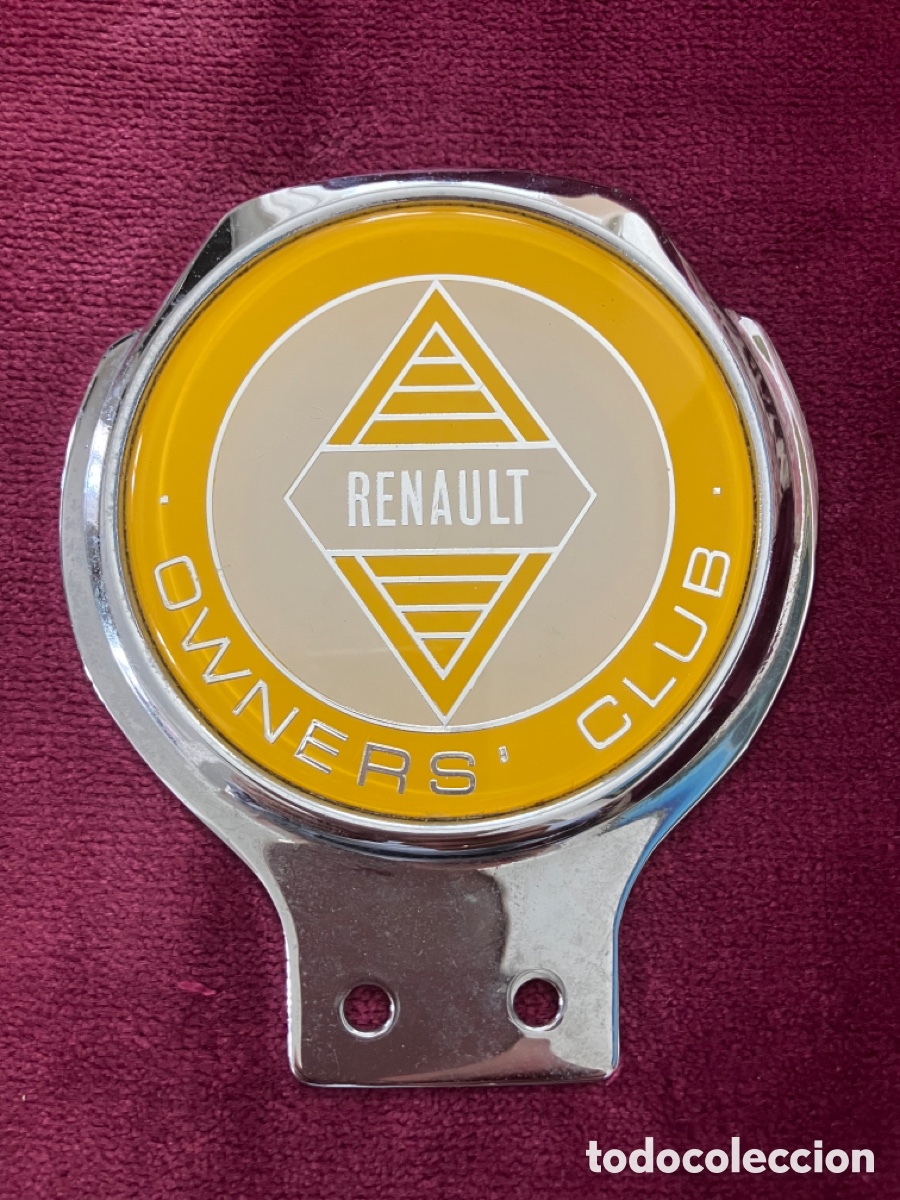 Voitures et Motocyclettes: Insignia badge automovil Renault
