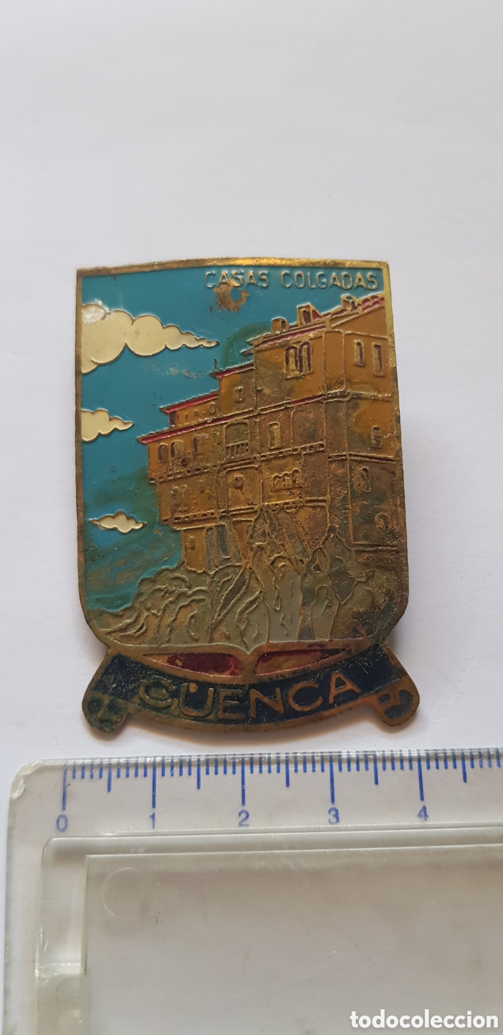 Autos und Motorr&auml;der: Escudo de Cuenca Insignia para parrilla de coche