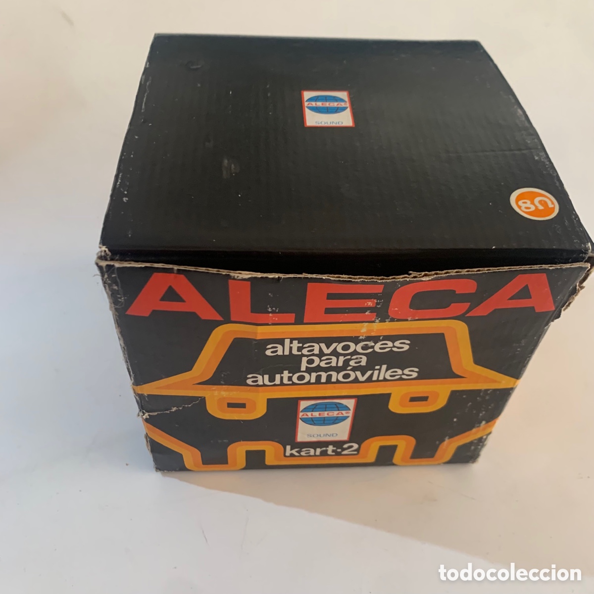 Autos und Motorr&auml;der: Pareja de altavoces para autom&oacute;viles a&ntilde;os 70-80 aleca kart-2 coche