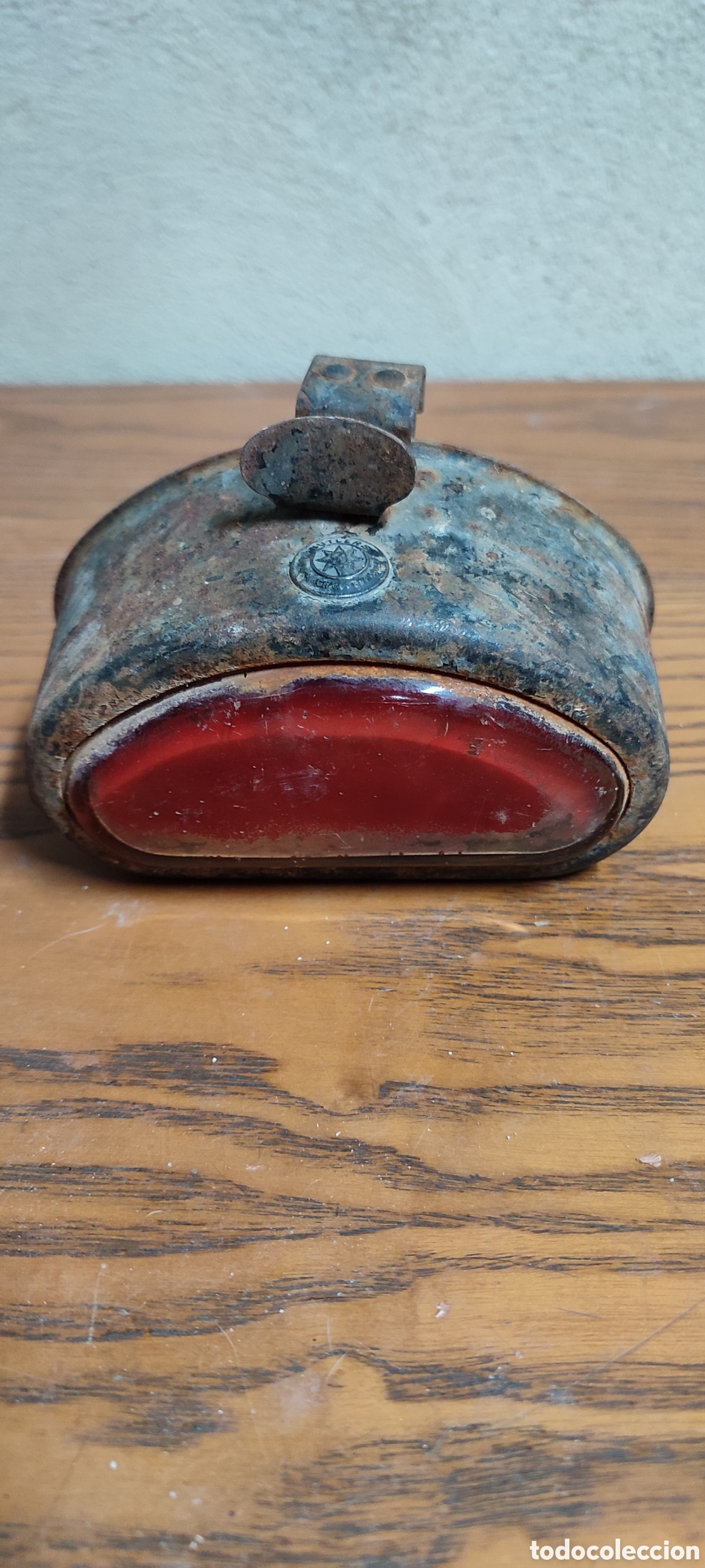 Coches y Motocicletas: Antiguo piloto de bicicleta o ciclomotor, para limpiar y restaurar. Butlers