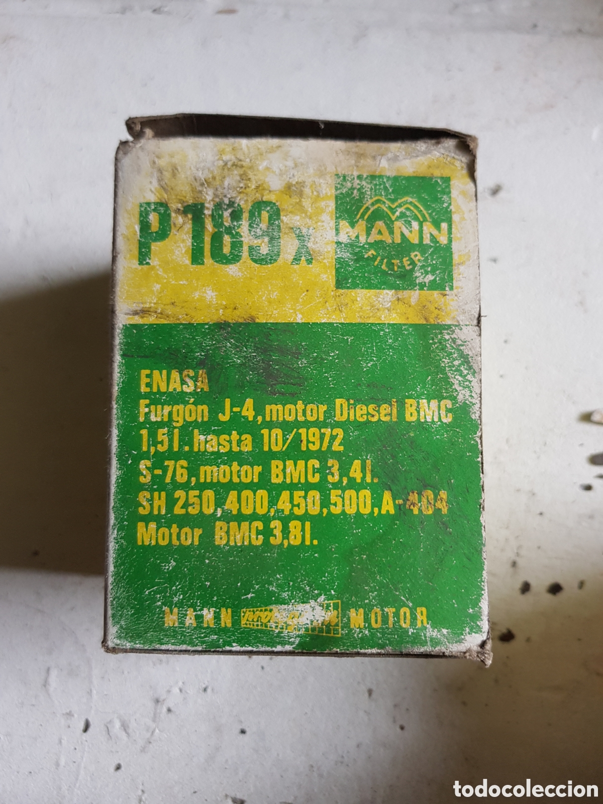 Autos und Motorr&auml;der: Filtro de aceite Mann P189x