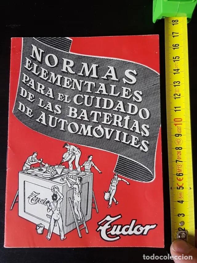 Autos und Motorr&auml;der: Folleto bater&iacute;as Tudor