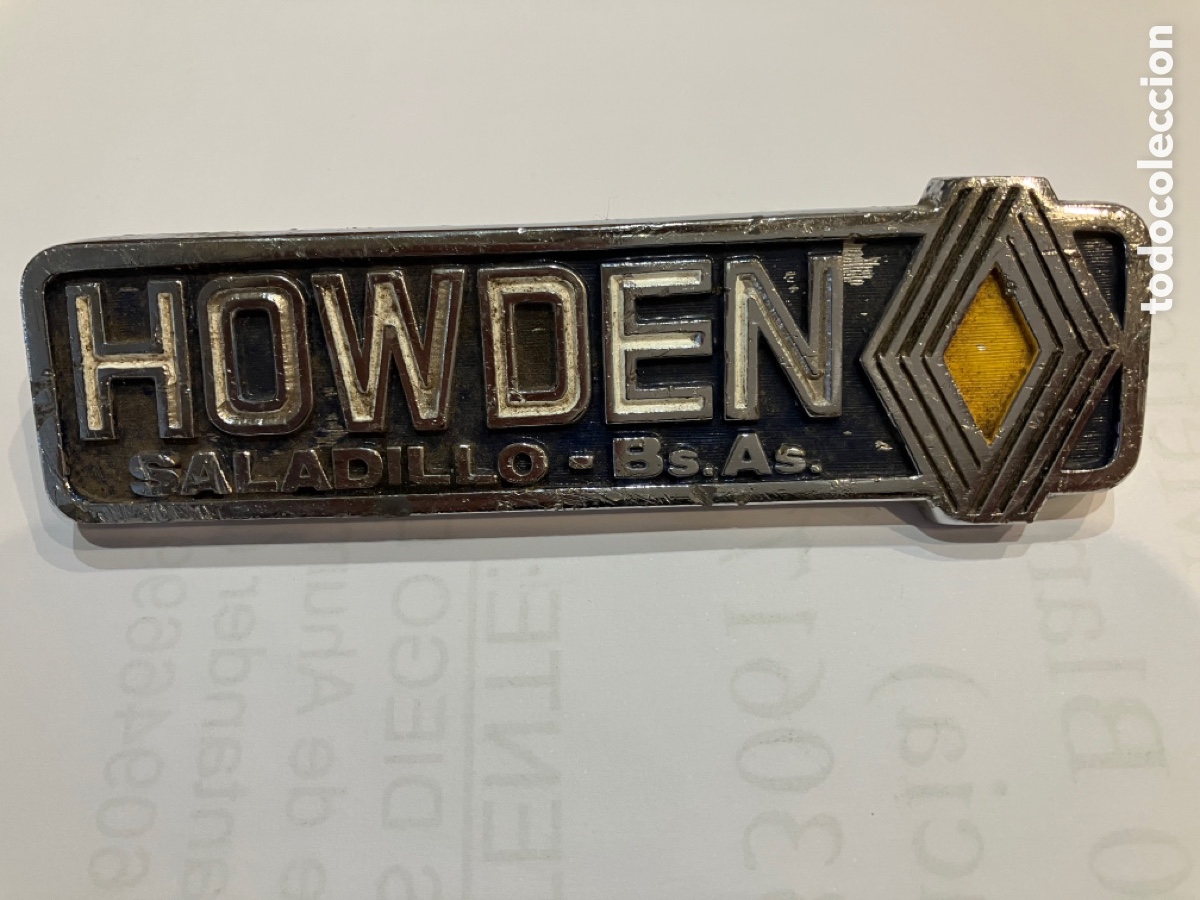 Voitures et Motocyclettes: AUTOMOVIL Chapa de metal Renault