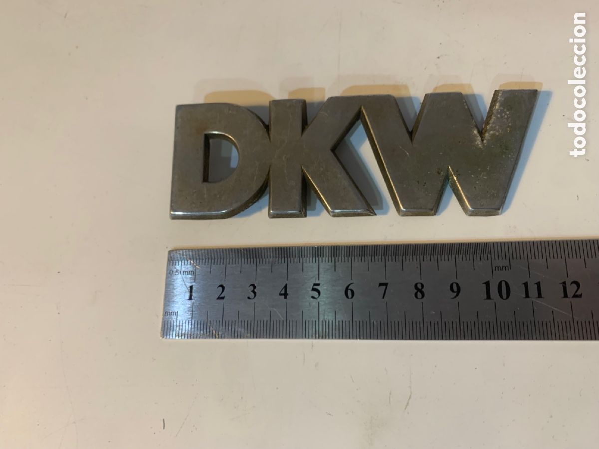 Autos und Motorr&auml;der: antiguo anagrama insignia chapa emblema escudo embellecedor dkw