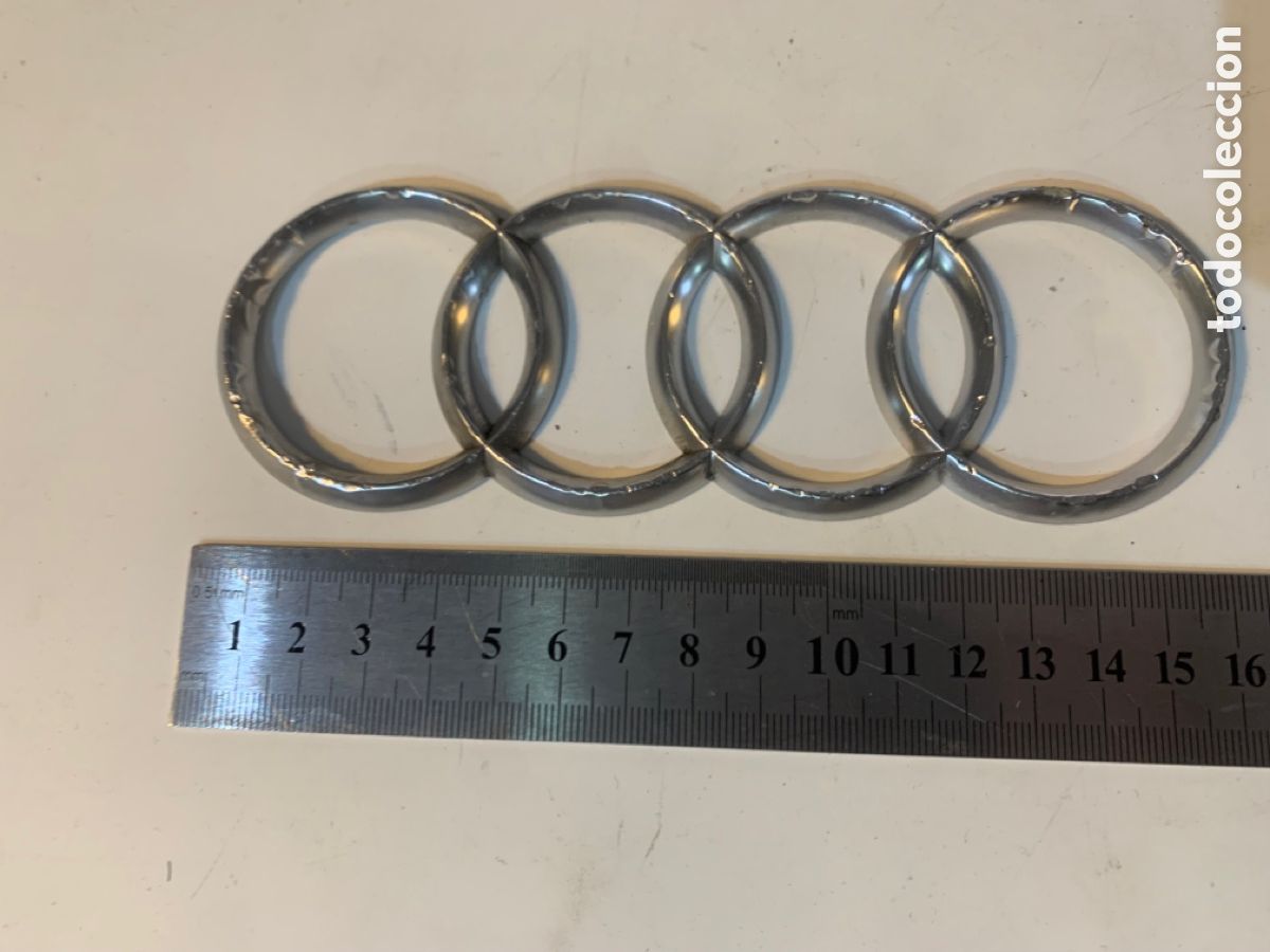 Autos und Motorr&auml;der: antiguo anagrama insignia chapa emblema escudo embellecedor dkw auto union