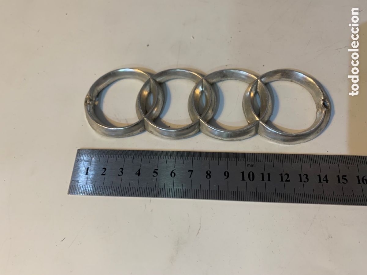 Autos und Motorr&auml;der: antiguo anagrama insignia chapa emblema escudo embellecedor dkw auto union