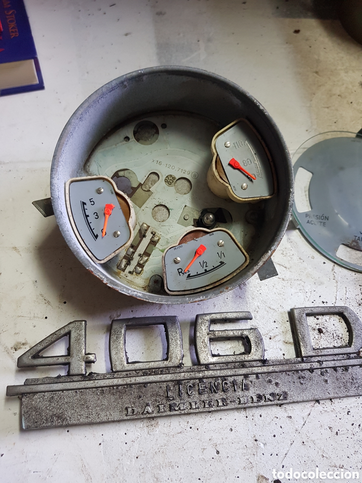 Automobili e Motociclette: Reloj de temperatura Mercedes 406 D