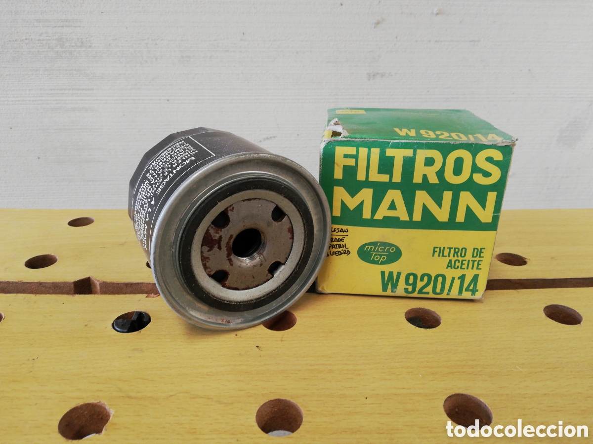 Automobili e Motociclette: Filtro de aceite MANN 920/14 Nissan BlueBird y otros