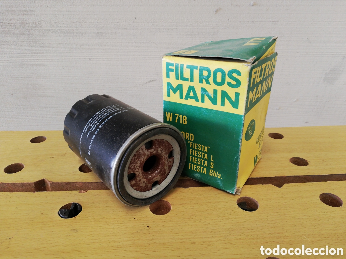 Automobili e Motociclette: Filtro de aceite MANN W718 Ford Fiesta Mk1