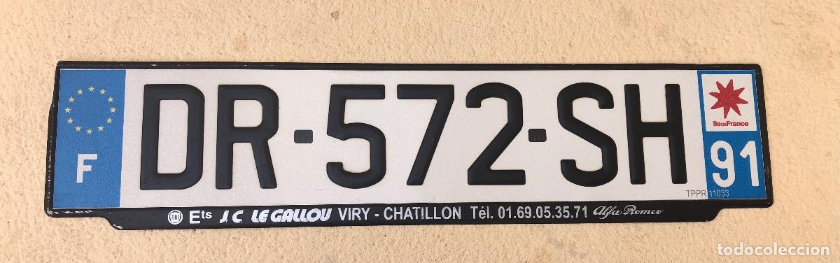 Coches y motocicletas: MATRICULA FRANCIA. - Foto 1