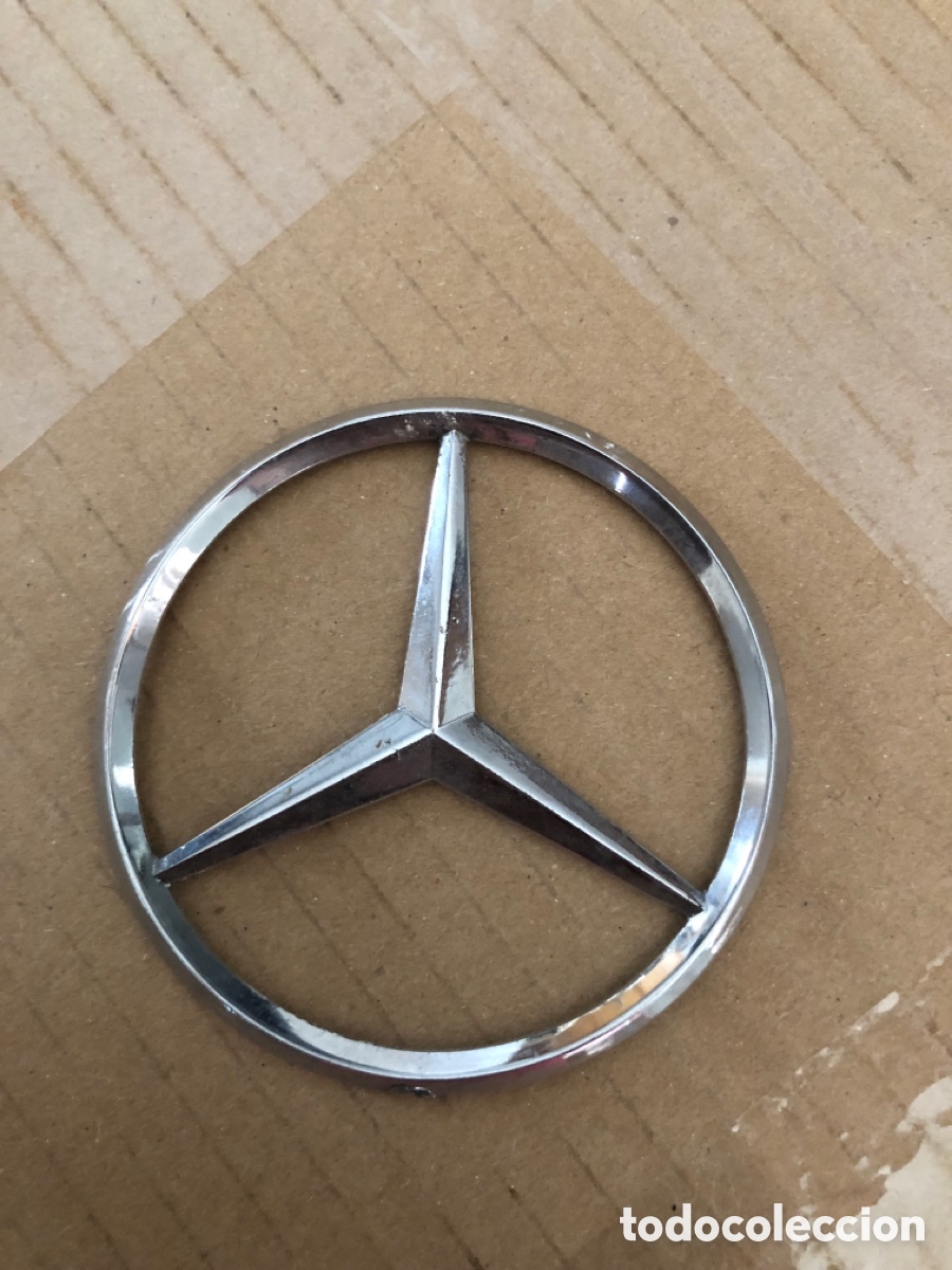 Autos und Motorr&auml;der: Mercedes Benz estrella logotipo 7,8 cm de diametro, original