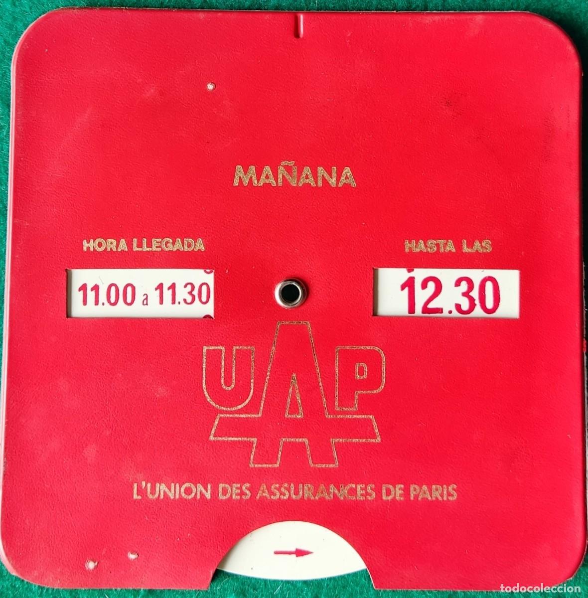 Autos und Motorr&auml;der: ANTIGUO DISCO DE CONTROL HORARIO DE ESTACIONAMIENTO- A&Ntilde;OS 70