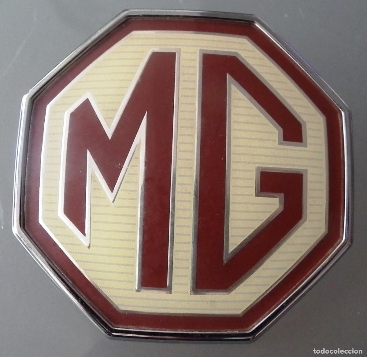 Autos und Motorr&auml;der: INSIGNIA EMBLEMA LOGO DE MALETERO TRASERO ORIGINAL DE AUTO MG - DAB 101360.