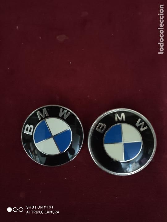 Automobili e Motociclette: 2 emblemas diferentes bmw uno metal y otro plastico