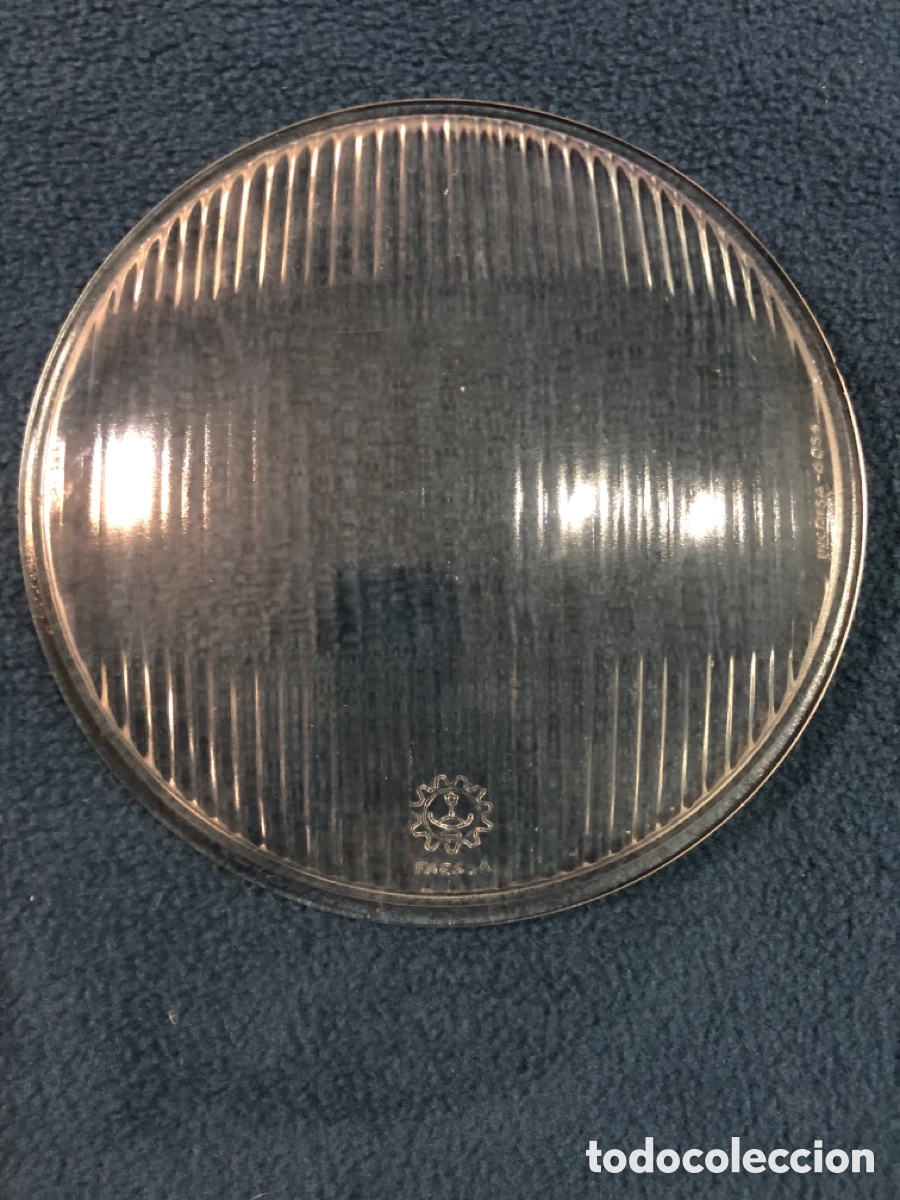 Automobili e Motociclette: &Oacute;PTICA FARO CRISTAL FAESSA DE MOTO ANTIGUA POSIBLEMENTE DE MOTOBIC O EMEUVE MV? 14 CMTS DE DI&Aacute;METRO