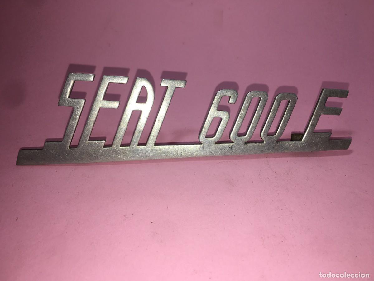 Coches y motocicletas: PLACA INSIGNIA SEAT 600 E - Foto 1