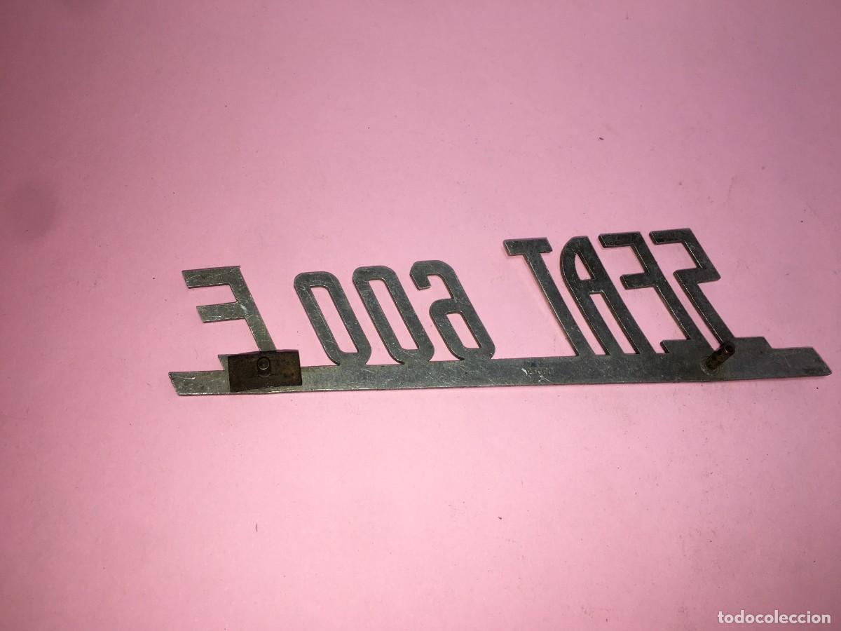 Coches y motocicletas: PLACA INSIGNIA SEAT 600 E - Foto 3