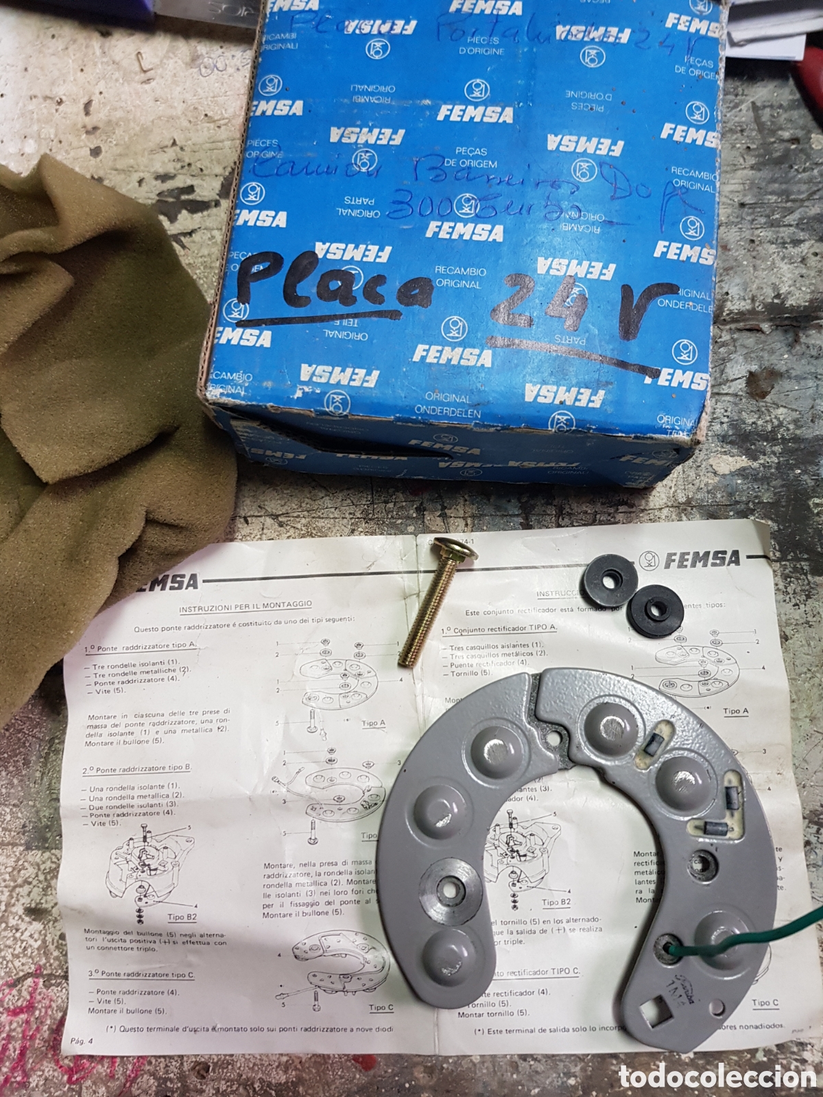 Automobili e Motociclette: Placa portadiodos camion Dodge 300