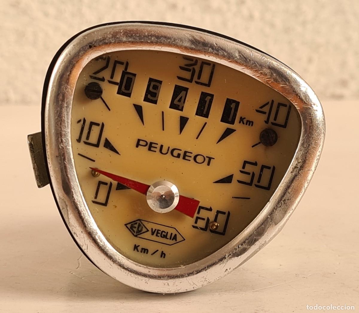 Coches y Motocicletas: Veloc&iacute;metro Peugeot Veglia - Cuentaquil&oacute;metros - Motocicleta Ciclomotor