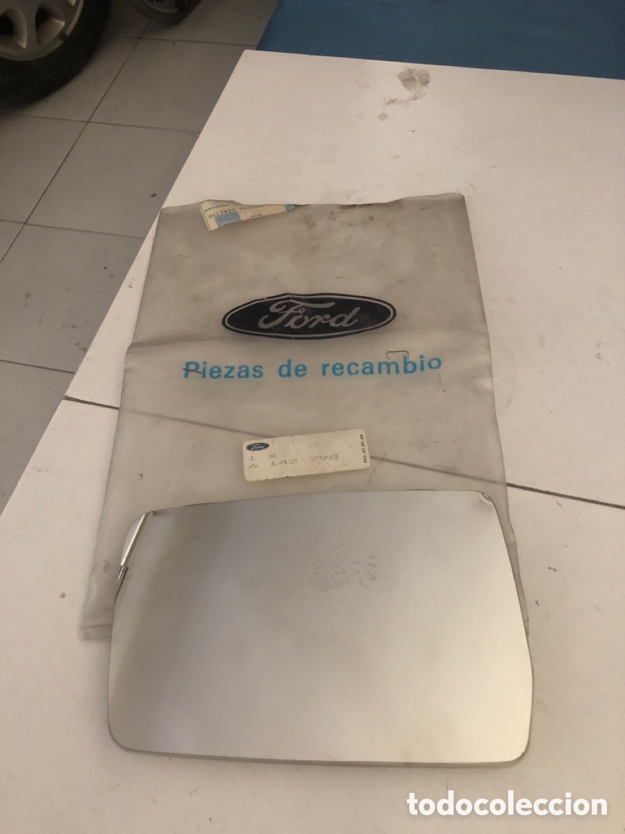 Automobili e Motociclette: CRISTAL ESPEJO RETROVISOR-6142798 ( FORD ESCORT-ORION 81-86 )