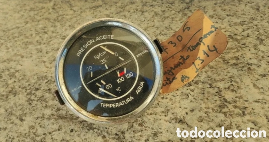 Coches y motocicletas: Reloj doble coche clasico