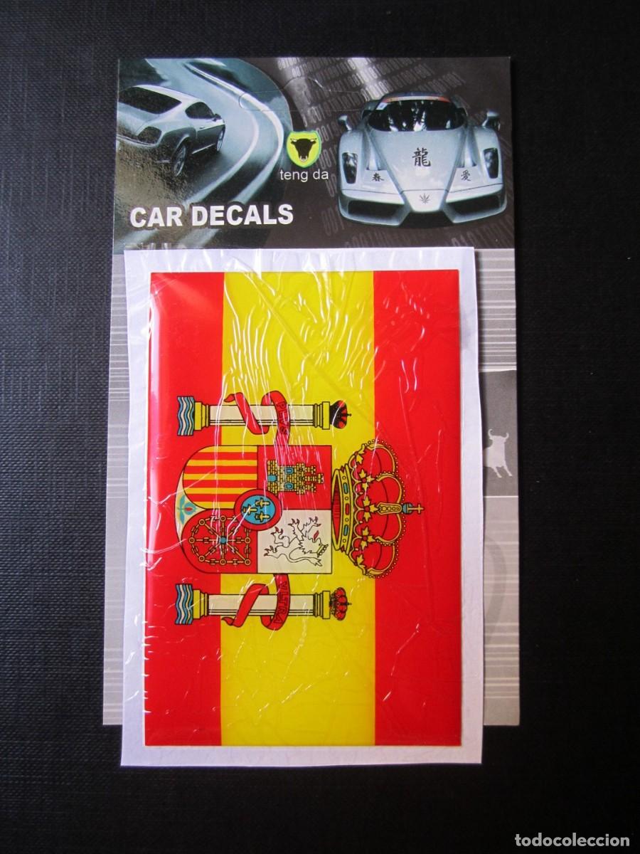 Automobili e Motociclette: Pegatinas para Coche Bandera Espa&ntilde;a (Car Decals)