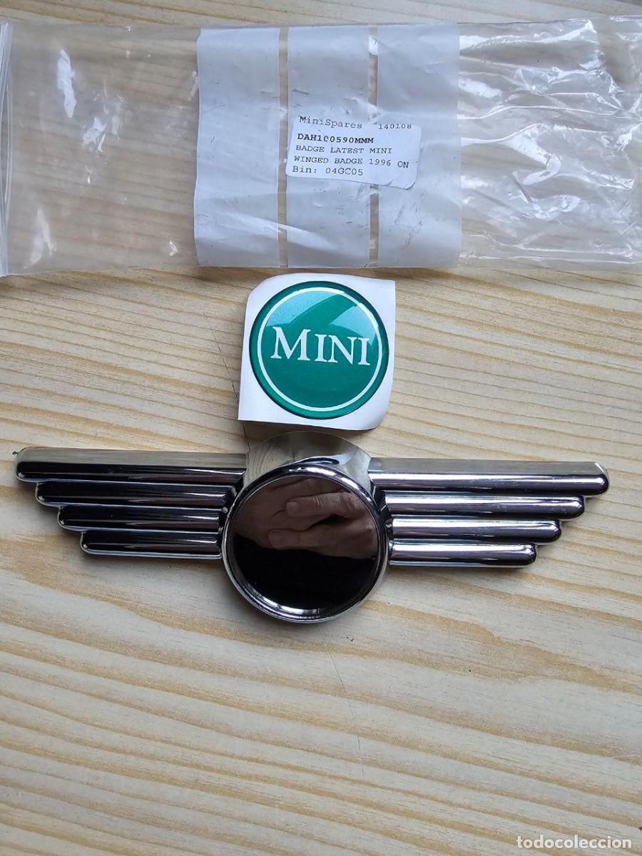 Voitures et Motocyclettes: Emblema adhesivo para Mini cl&aacute;sico