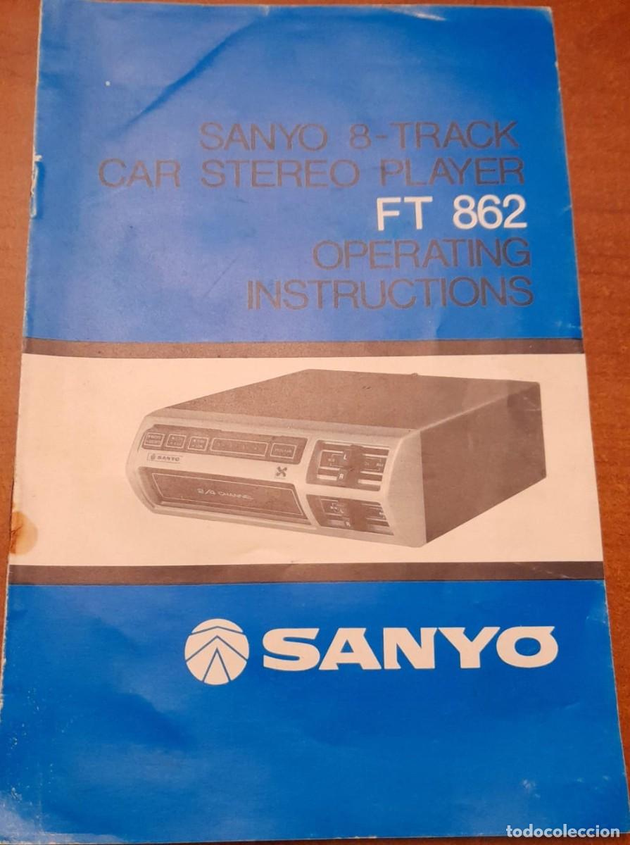 Autos und Motorr&auml;der: INSTRUCCIONES DE USO DE RADIOCASSETTE SANYO 8 PISTAS PARA EL COCHE