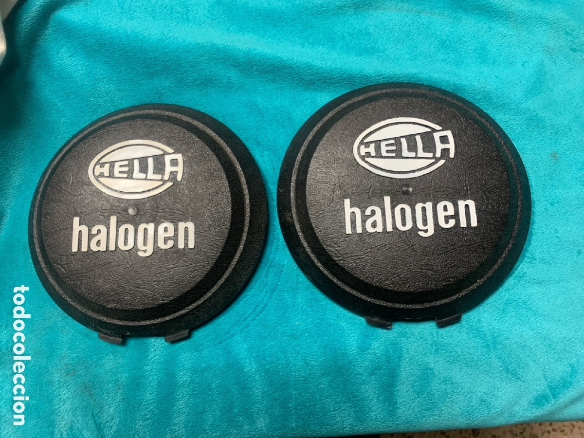 Autos und Motorr&auml;der: JUEGO CUBRE FAROS ( HELLA Halogen ) di&aacute;metro 17
