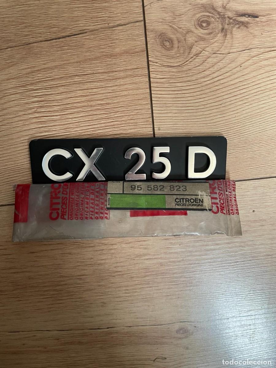 Coches y Motocicletas: CITROEN CX - EMBLEMA 'CX 25 D' NUEVO - REF 95582823