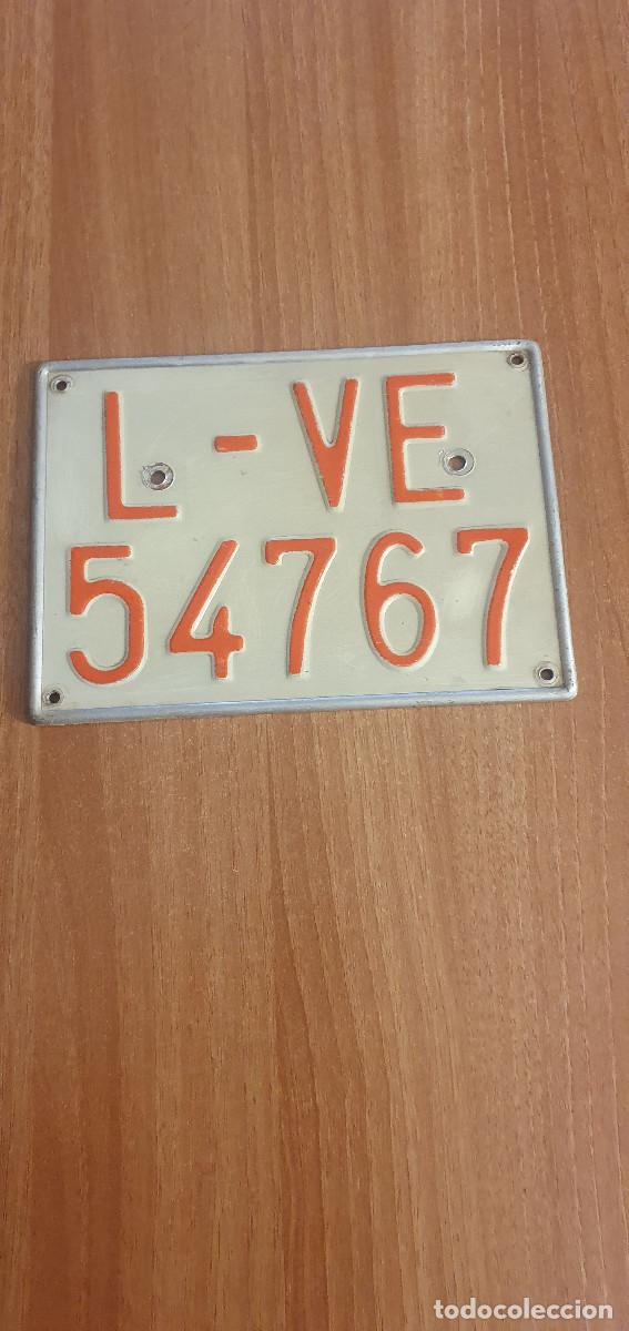 Autos und Motorr&auml;der: ANTIGUA MATRICULA L - VE 54767.
