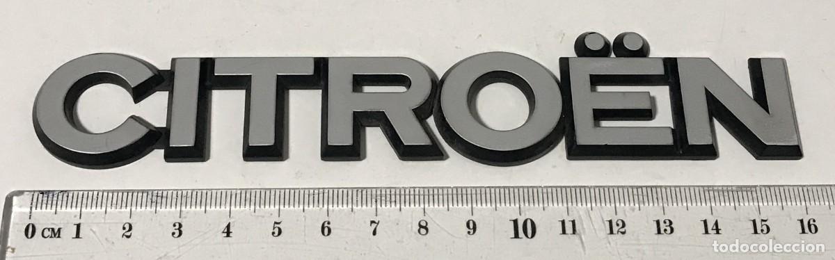 Coches y Motocicletas: ANAGRAMA AC1006 CITROEN, 16 CMS - ANAGRAMAS