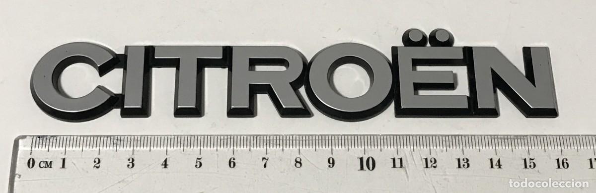 Coches y Motocicletas: ANAGRAMA AC1007 CITROEN, 16 CMS - ANAGRAMAS