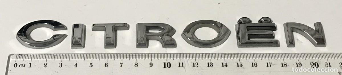 Coches y Motocicletas: ANAGRAMA AC1019 CITROEN, 21 CMS - ANAGRAMAS